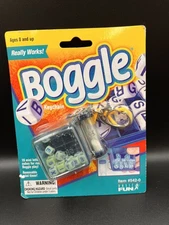 Boggle Keychain Mini Kids Travel Game by Basic Fun VINTAGE 2000 Y2K NEW
