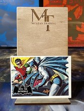 1966 TOPPS BATMAN 8 INTO THE BATMOBILE