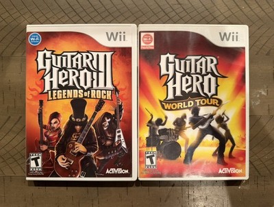 Guitar Hero III: Legends of Rock & World Tour BUNDLE; CIB (Nintendo Wii, 2007)