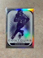 2025 Panini Phoenix - Derrick Henry - Contours Insert (#3) Bal. Ravens