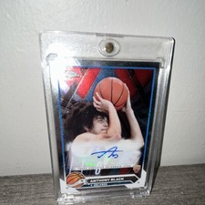 Topps 2023-24 Chrome Rookie Autograph Insert Anthony Black CG-AB Orlando Magic