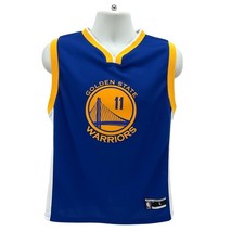NBA Boys Large Jersey Golden State Warriors Klay Thompson No. 11 Blue Basketball