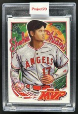 2021 Topps Project70 Shohei Ohtani #722 Angels