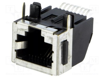 SMT PIN: 8 8p8c auf PCB Buchse Steckverbinder: RJ45