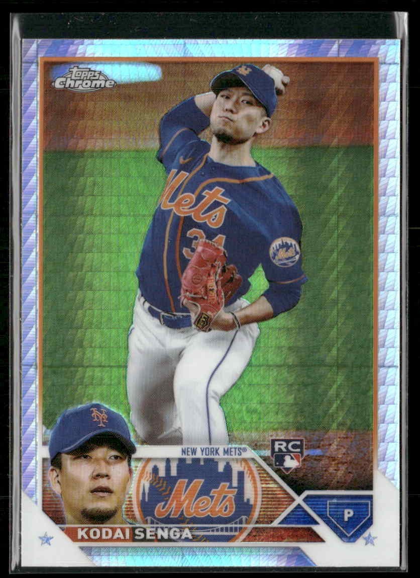 2023 Topps Chrome KODAI SENGA #217 Prism Refractor New York Mets RC