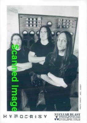 Press Photo: HYPOCRISY 5x7 B&W