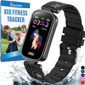 Kids Fitness Tracker Watch Waterproof Pedometer Sleep Monitor Ages 5-16