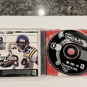 SEGA NCAA College Football 2K2 Road to Rose Bowl Dreamcast 2001 NTSC-U/C E