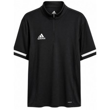 Adidas Climacool Men  s Large Black 1/4 Zip Short Sleeve Performance Shirt