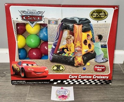 Disney Cars Lightening McQueen Custom Cruisers Ball Pit with 20 balls RARE  NEW