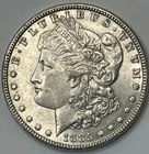 1885 Morgan Dollar Uncirculated 90% Silver $1 US Coin