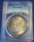 1878-CC Morgan Dollar PCGS MS63 Carson City – Nice Luster! – Certified