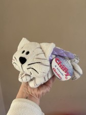 Tesco Chilly And Friends Chester Grey And White Cat VGC With Tags