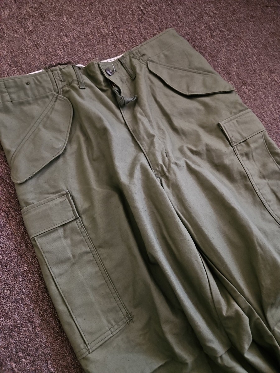 Vtg 70s OG-107 M-65 Pants Military US Army Vietnam War Era