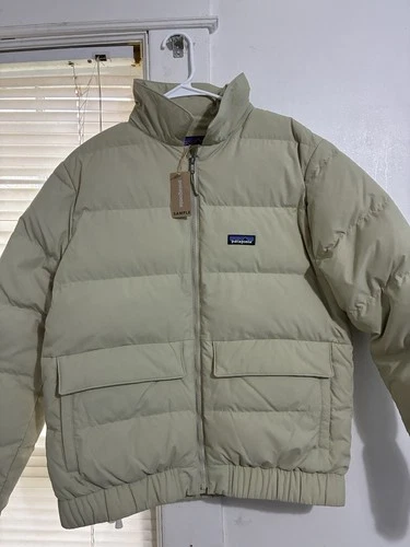 NWT Patagonia Sisar Down Jacket Men's Medium Weathered Stone Color $319 FA26 image 3