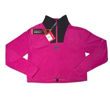 Helly Hansen NWT Womens Cropped Polartec Daybreaker Fleece Pink S  PARK CITY  