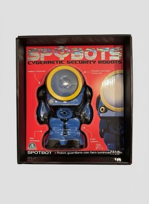 Spybot SPOTBOT Suchscheinwerfer Ortungsroboter mit Bewegungssensor und Sirenentö