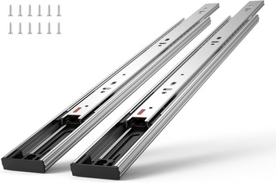 10 Pairs 20'' Soft Close Drawer Slides, Heavy Duty, 100 lbs Capacity