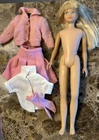 Vintage 1967 Bend Leg Skipper Doll Blonde Japan Barbie & Clothes