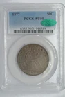 1877 Seated Liberty Half Dollar PCGS AU50 CAC