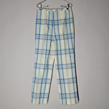 Vintage Koret Of California High Rise Plaid Groovy Work Pants Womens Size 14 NWT