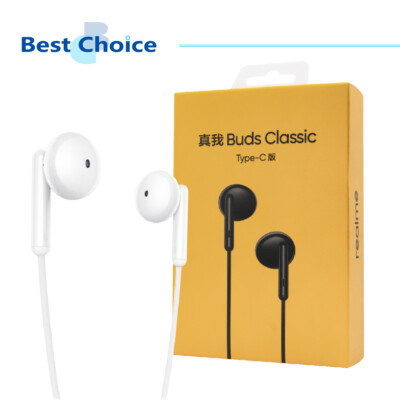 Original Realme Official Buds Classic RMA2005 Type-C Half In-Ear