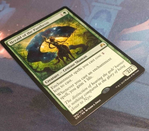 Herald of the Pantheon - Magic Origins - NM - Rare - MTG - Picture 3 of 3