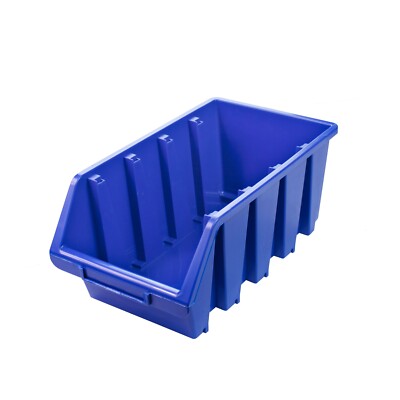 ADB Ergobox Gr. 4 blau 340x204x155mm Sichtlagerkasten Stapelbox Schütte