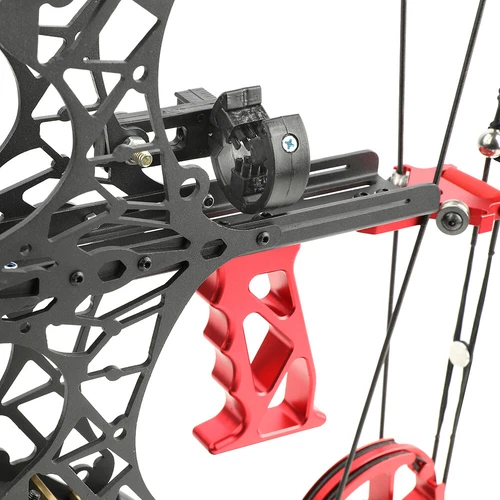 40lbs Dual-use Steel Ball Mini Compound Bow Set Archery Hunting Shooting - Picture 6 of 22