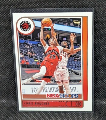Chris Boucher 2021-22 Panini NBA Hoops #129 Toronto Raptors