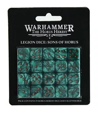 The Horus Heresy Warhammer Legion Dice Sons of Horus 20 Piece Set