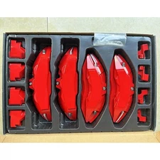 Fit for BMW Red Customed Brake Caliper Covers Aluminum Alloy 4Pcs/Set Front&Rear