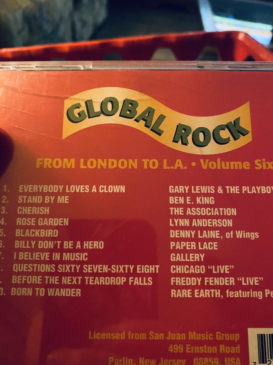レア⭐️Global Rock From London To L.A. Vol 3 Global Rock - From London to L.A. - Vol Six 6 - CD - Excellent! | eBay