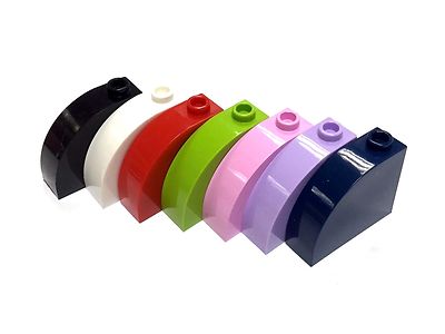 Lego 33243 1X3X2 Stein, modifiziert mit gebogener Oberseite - Farbe wählbar - KOSTENLOSER VERSAND!
