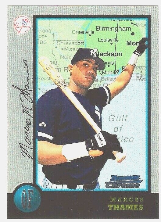 Marcus Thames 1998 Bowman Chrome International ROO Card# 318