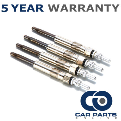 4X FOR VW CARAVELLE T5 1.9 2003-10 DIESEL HEATER GLOW PLUGS PLUG AXB,AXC ENGINES