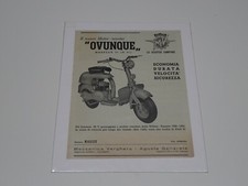 MV AGUSTA MOTO SCOOTER OVUNQUE PUBBLICITA' ADVERTISING VINTAGE (116)