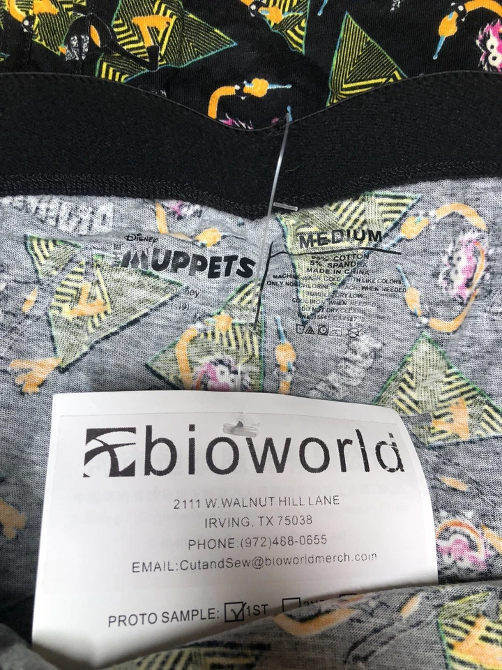 2 Pk Muppets Mens Boxer Shorts New - Image 2 of 2