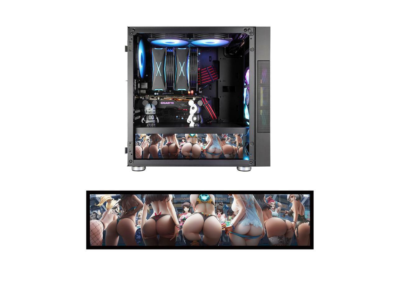 Vetroo Streetfight Computer Case Decor LED Horizontal Board Full HD Multi-Mode. Available Now for 18.99