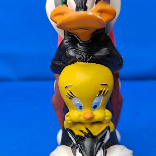 Warner Bros LOONEY TUNES Totempfahl Kerzenhalter (26cm) * Vintage 1995 sehr guter Zustand - Bild 12 von 16