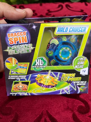 Toupie De Combat - Homerokk - Dracco Spin - Bleu - Lumineuse Led ** - Photo 2/3