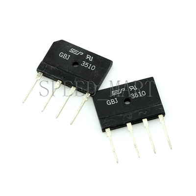 2 pcs GBJ3510 Bridge Rectifier Gleichrichter 1000V AC change DC 35A GBJ-3510