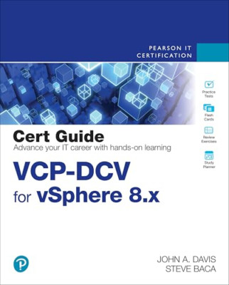 VCP-DCV for vSphere 8.x Cert Guide - Paperback NEW Davis, John A. 08/10/2023