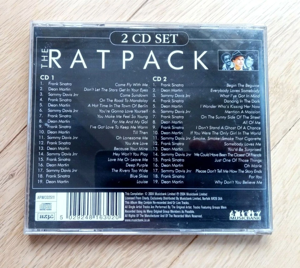 THE RATPACK - NEW SEALED DOUBLE CD - Image 2 of 2