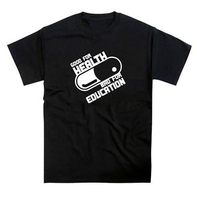 Good for Health Bad For Education 80s Anime Japan Akira Bike Premium Tshirt