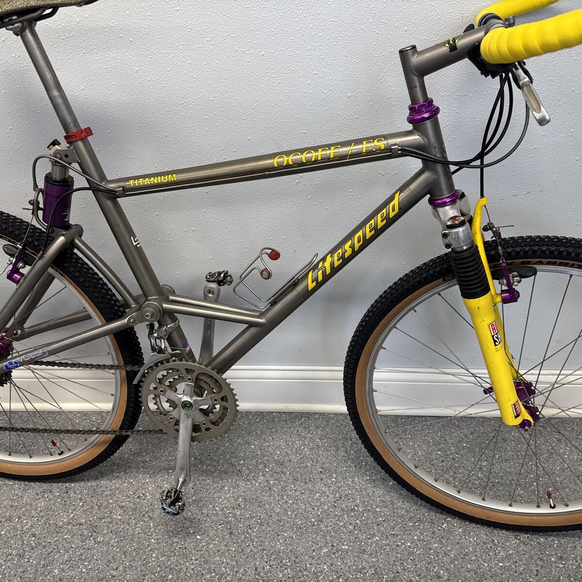 Litespeed OCOEE / FS titanium MTB XTR M900 Chris King Judy Litespeed OCOEE / FS titanium MTB XTR M900 Chris King Judy