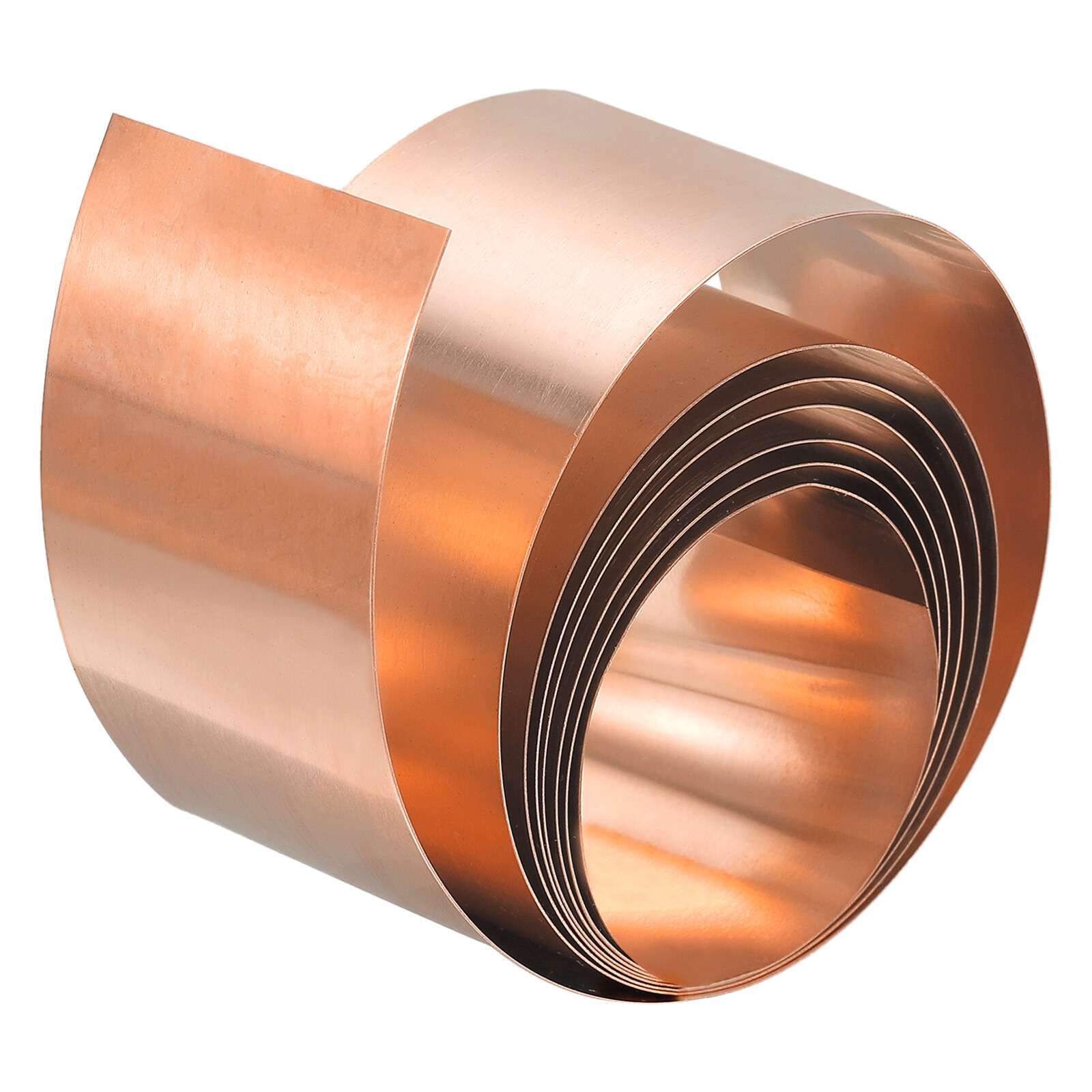 Copper Thin Foil Roll Sheet, 0.3x30x1000mm Pure Copper Foil Sheet Roll