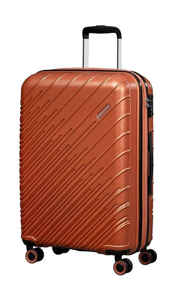 American Tourister Speedstar Spinner 67 Exp Arancio - Valigie Trolley Medio