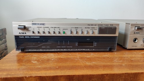 Aiwa Micro Hifi Stack System Vintage Tape Deck Tuner Amplifier *SEE VIDEO* - Picture 7 of 21