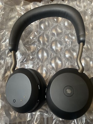 Jabra Evolve2 75 Wireless Headset - Black, USB-C, Teams- Asurion Warranty